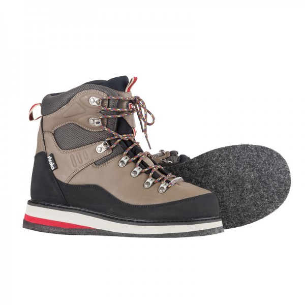 Greys Strata CTX Boots, Filzsohle und Spikes