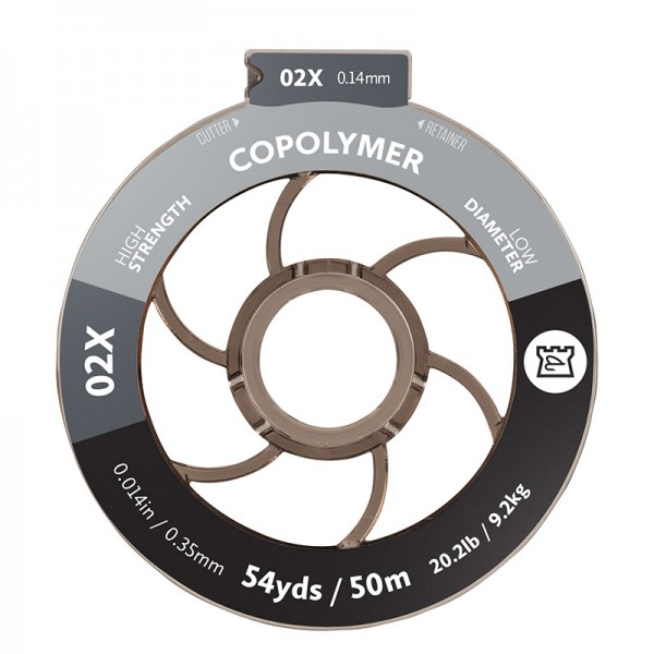 Hardy Copolymer Tippet-Material, 50m-Spule