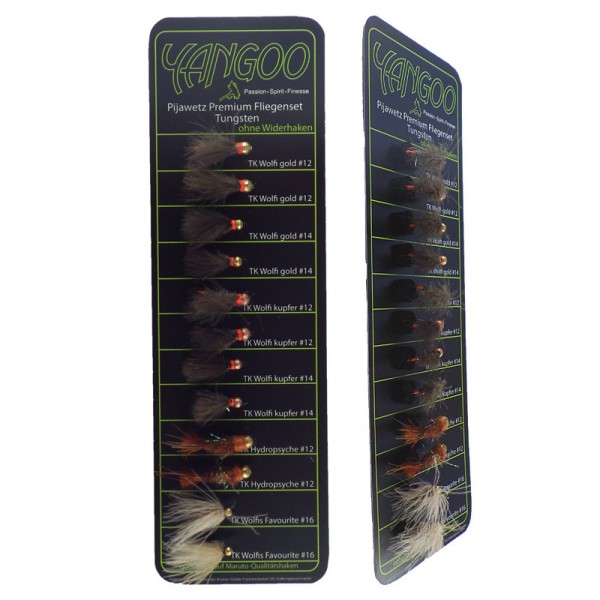 Yangoo Fliegenset Premium Tungsten Mix