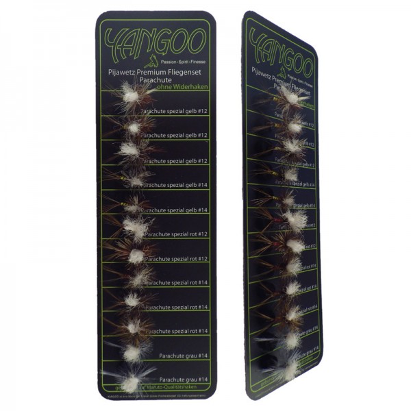 Yangoo Fliegenset Premium Parachute Flash