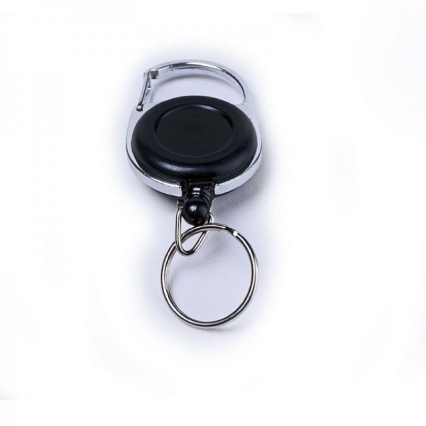 Pin-on-Reel mit Carabiner/Clip